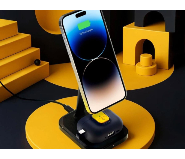 Spigen Nano Pop Apple Airpods Pro 3 Blueberry Navy - 1500168 - zdjęcie 4